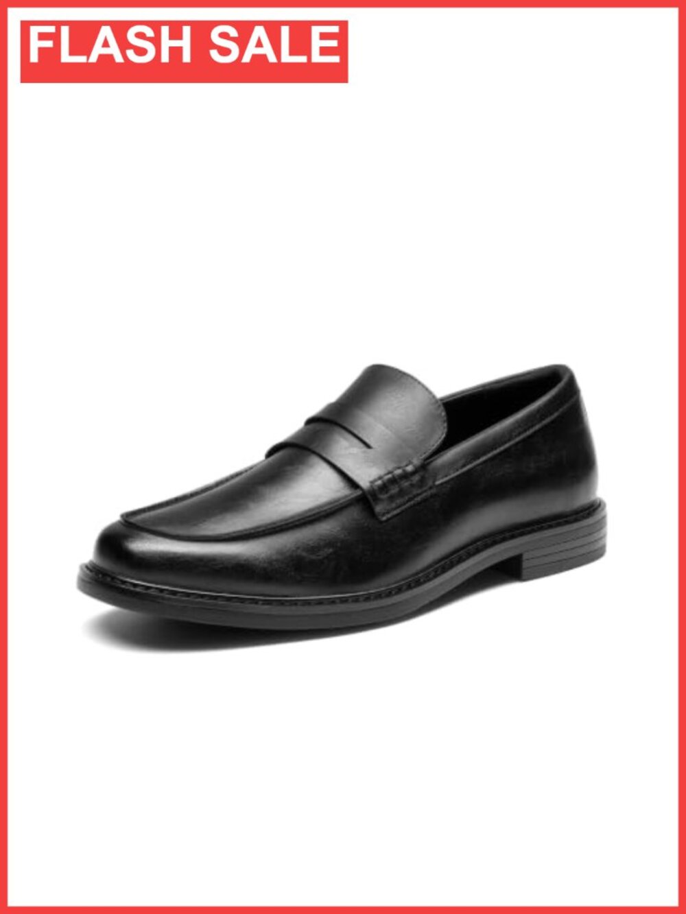 Mens Penny Loafers Slip On Faux Leather Dress Shoes